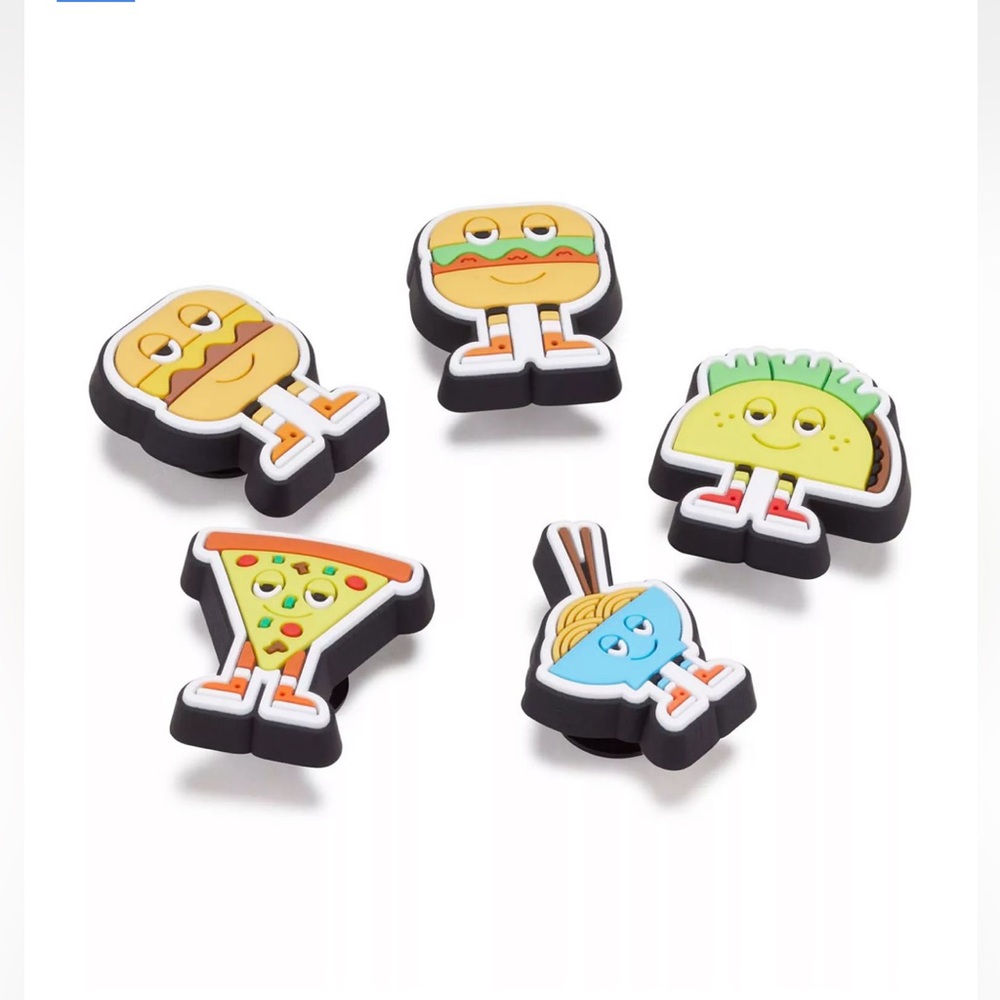 New in package crocs jibbitz chill foods 5 pack - Picture 3 of 4